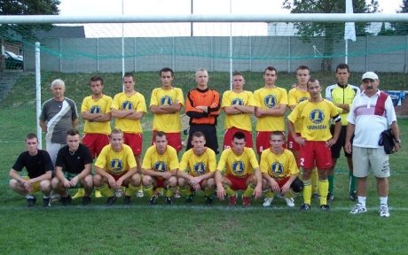 seniorzy - skład drużyny w sezonie 2007-2008